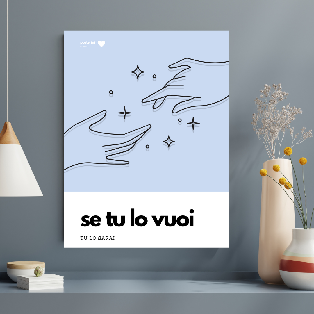 Una di noi | Poster su tela