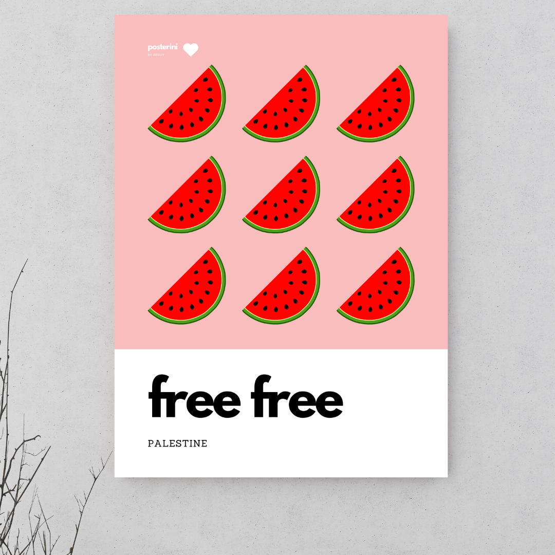 Free Free | Poster su tela