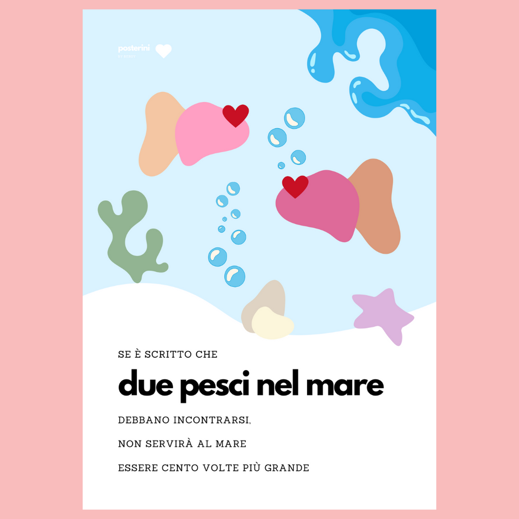 Poster su tela Stefano Benni, Terra! | Pesci