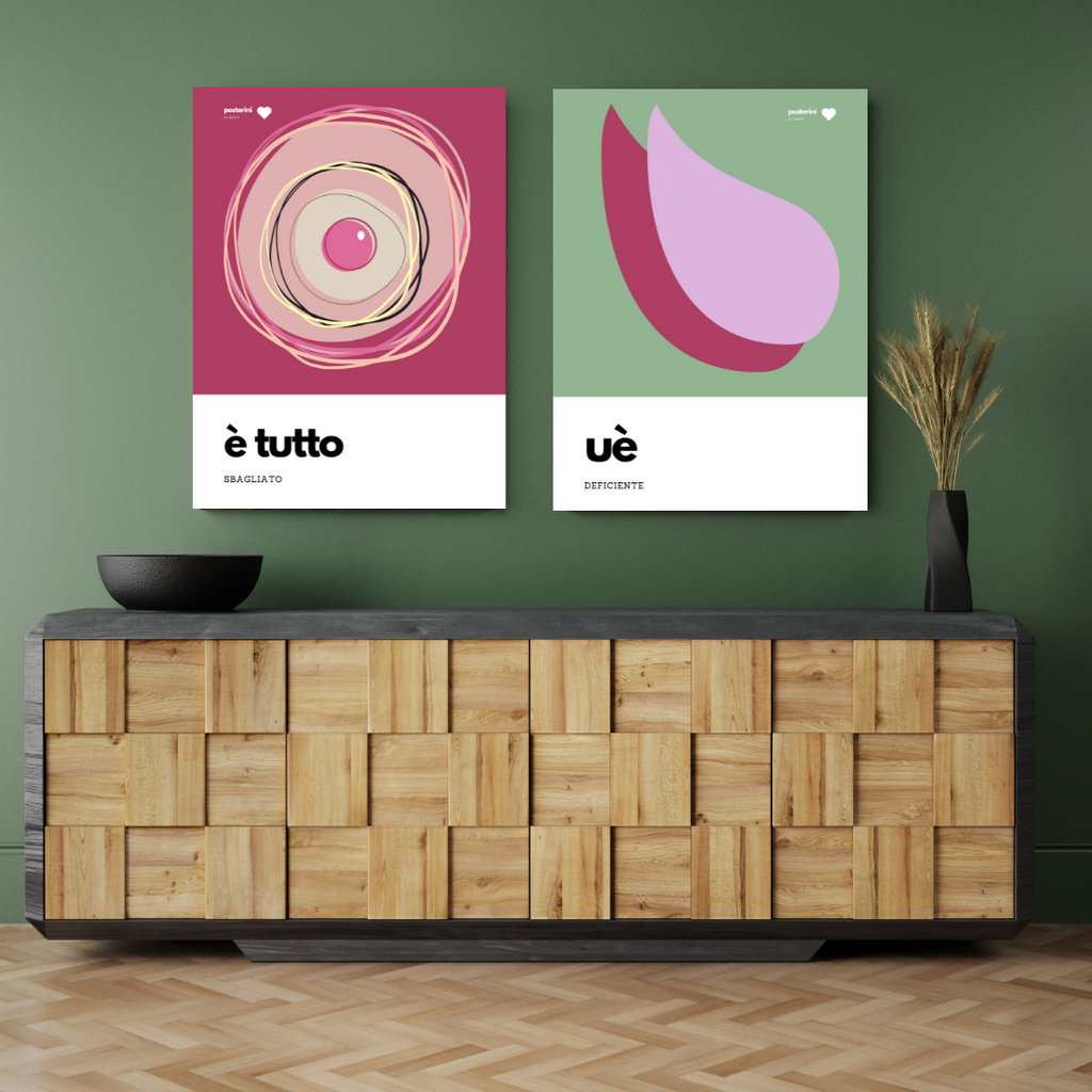 Tutto sbagliato - KAOS | Poster su tela