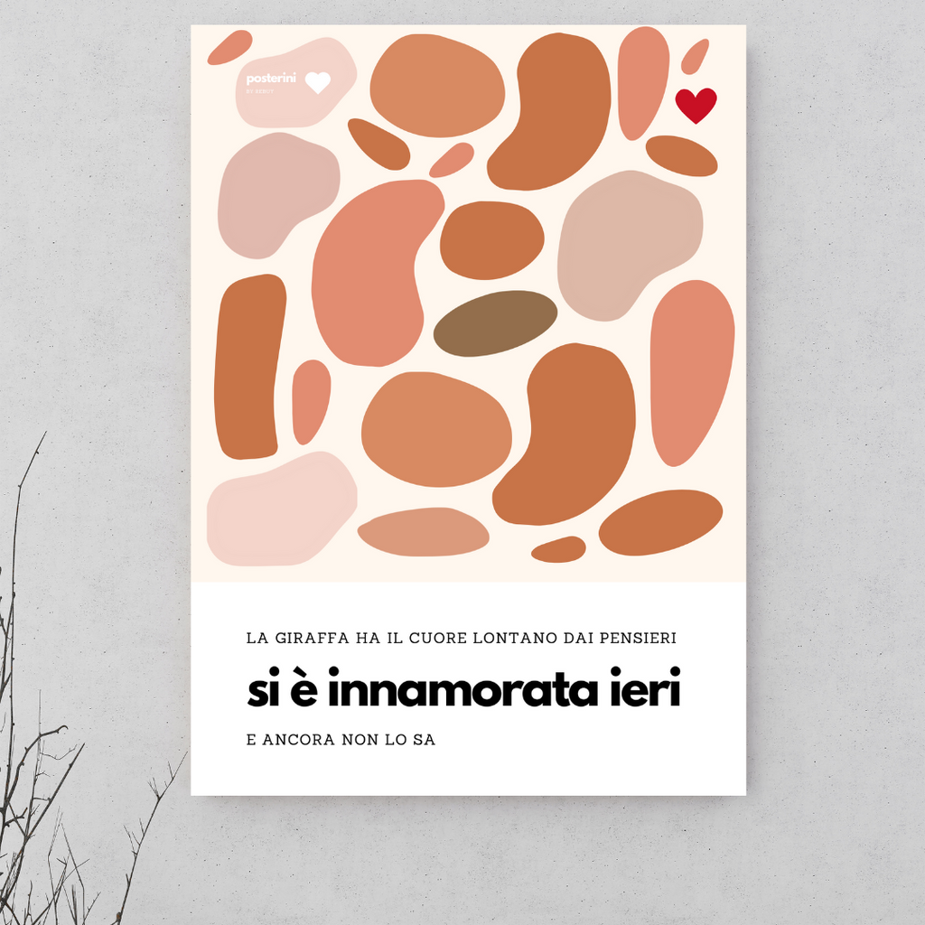 Poster su tela Stefano Benni, La Giraffa