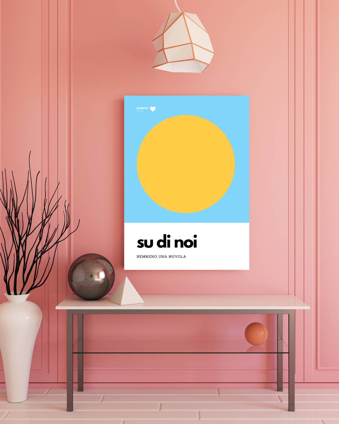Sole | Poster su tela
