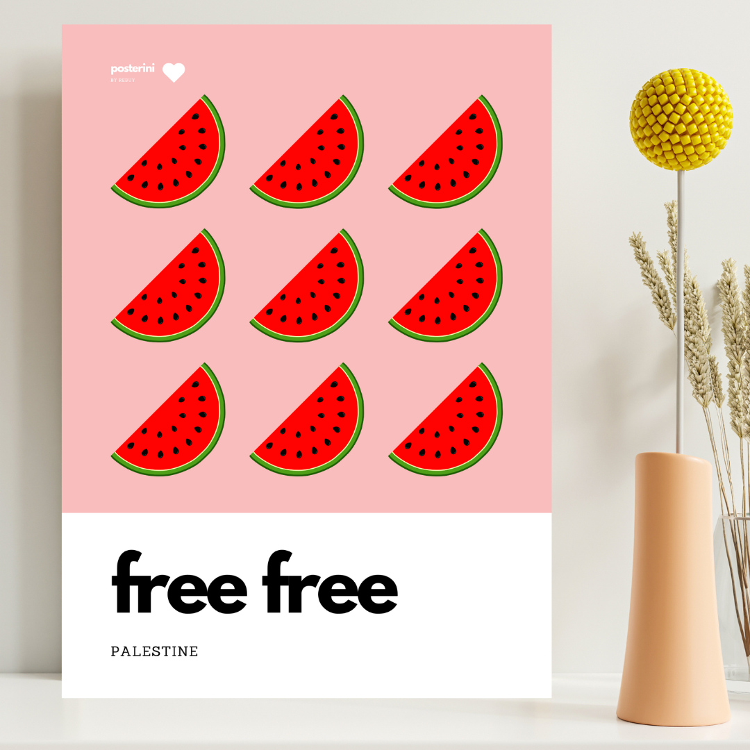 Free Free | Poster su tela