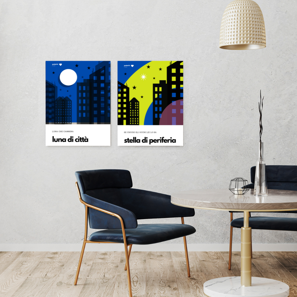 Poster su tela Lucio Dalla, Anna e Marco | Stella