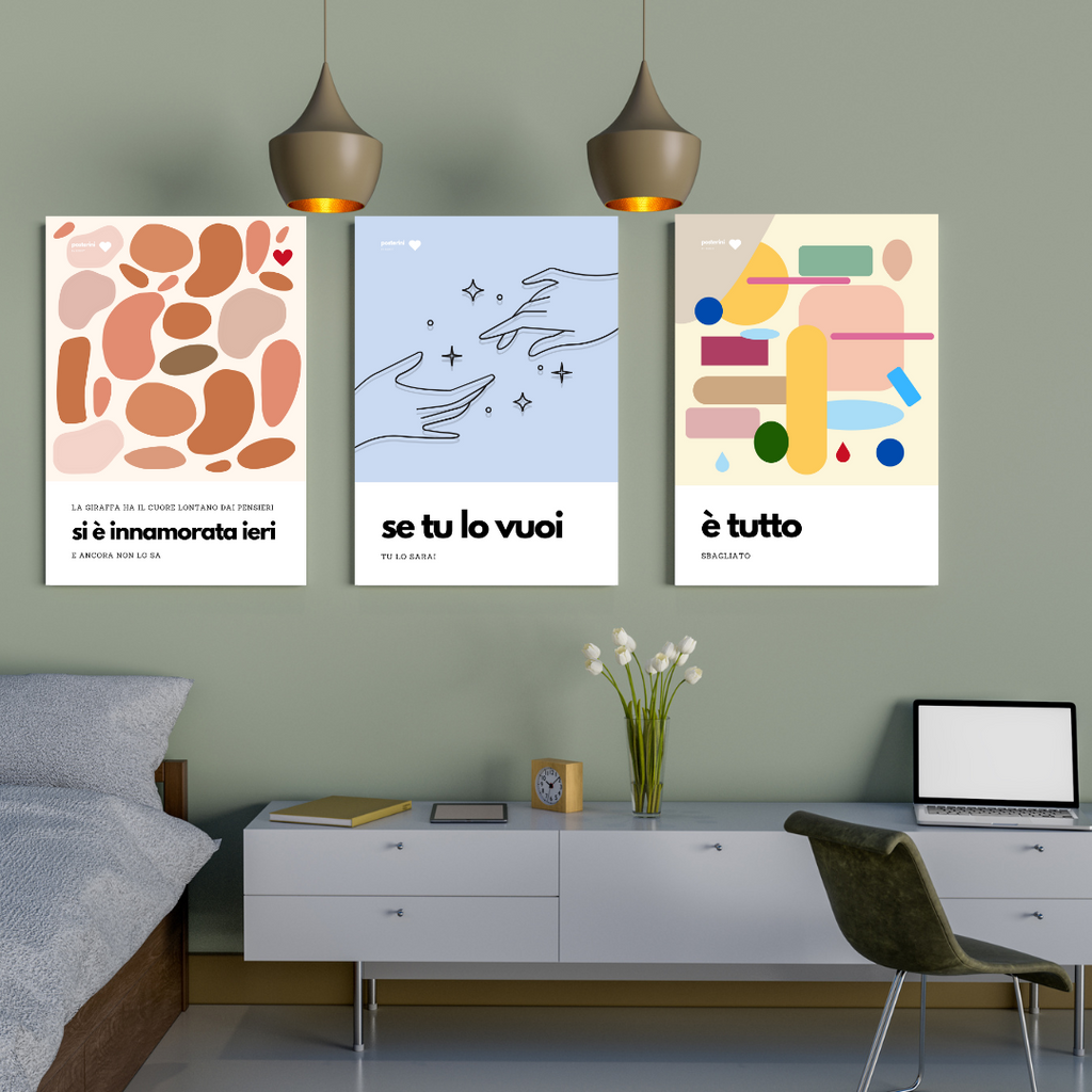 Poster su tela Stefano Benni, La Giraffa