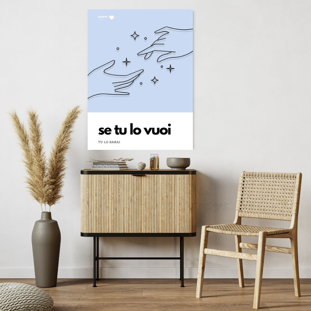 Una di noi | Poster su tela